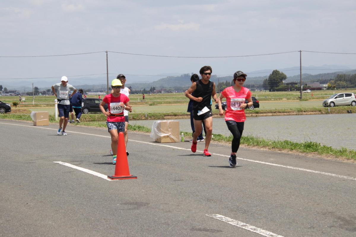 いわて奥州きらめきマラソン2019その3 給水(2)(15)・10km折返し編 2019/05/19