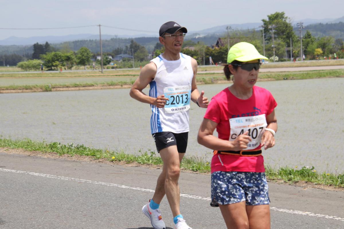 いわて奥州きらめきマラソン2019その3 給水(2)(15)・10km折返し編 2019/05/19