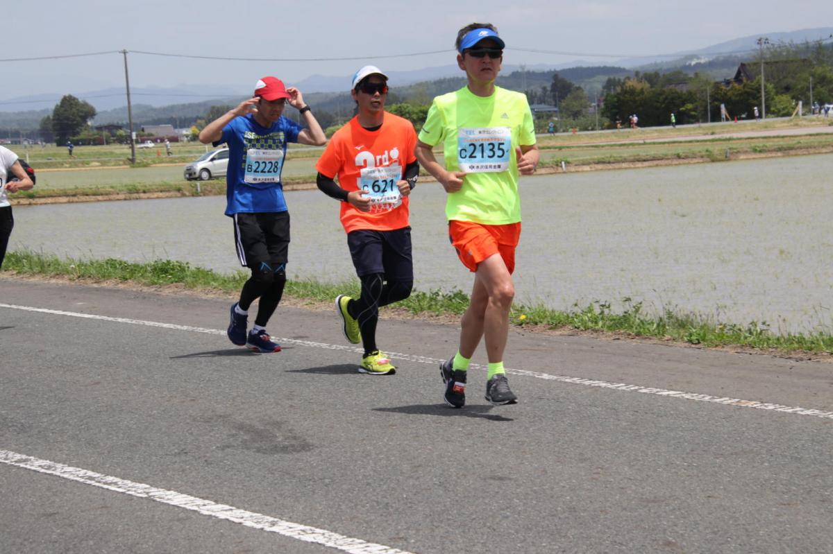 いわて奥州きらめきマラソン2019その3 給水(2)(15)・10km折返し編 2019/05/19