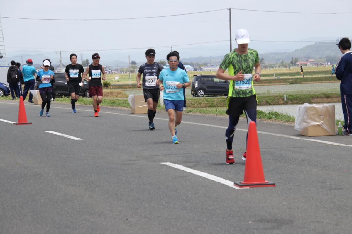 いわて奥州きらめきマラソン2019その3 給水(2)(15)・10km折返し編 2019/05/19
