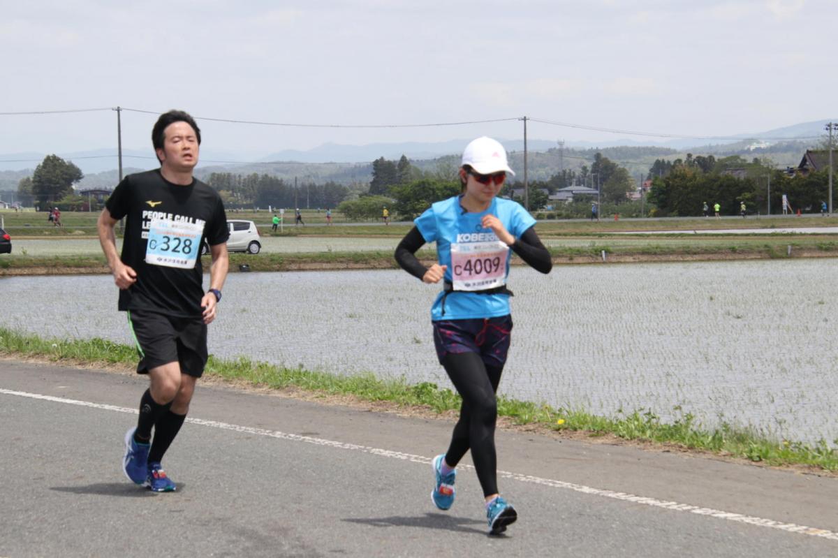 いわて奥州きらめきマラソン2019その3 給水(2)(15)・10km折返し編 2019/05/19