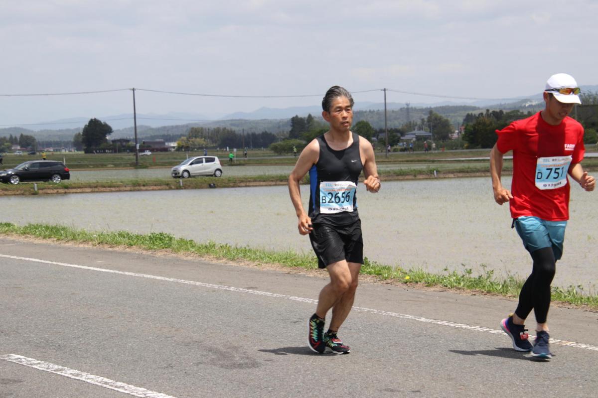 いわて奥州きらめきマラソン2019その3 給水(2)(15)・10km折返し編 2019/05/19