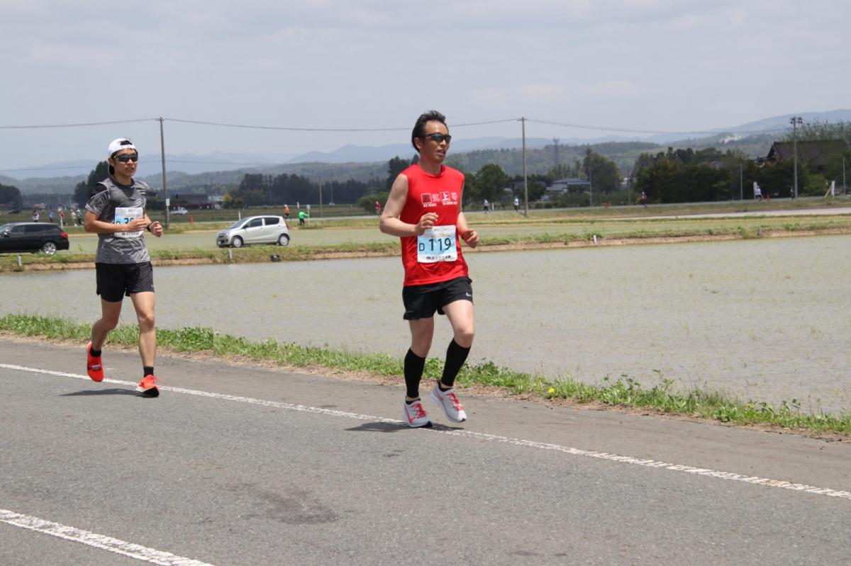 いわて奥州きらめきマラソン2019その3 給水(2)(15)・10km折返し編 2019/05/19
