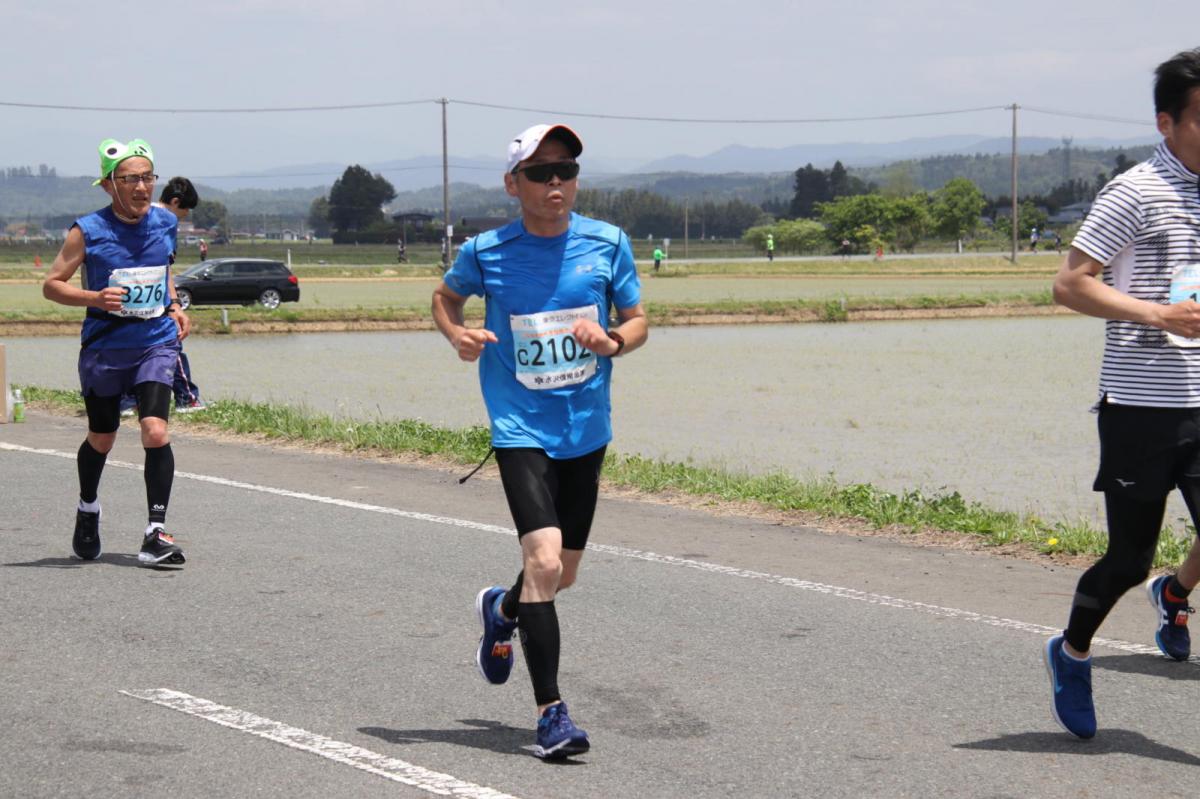 いわて奥州きらめきマラソン2019その3 給水(2)(15)・10km折返し編 2019/05/19