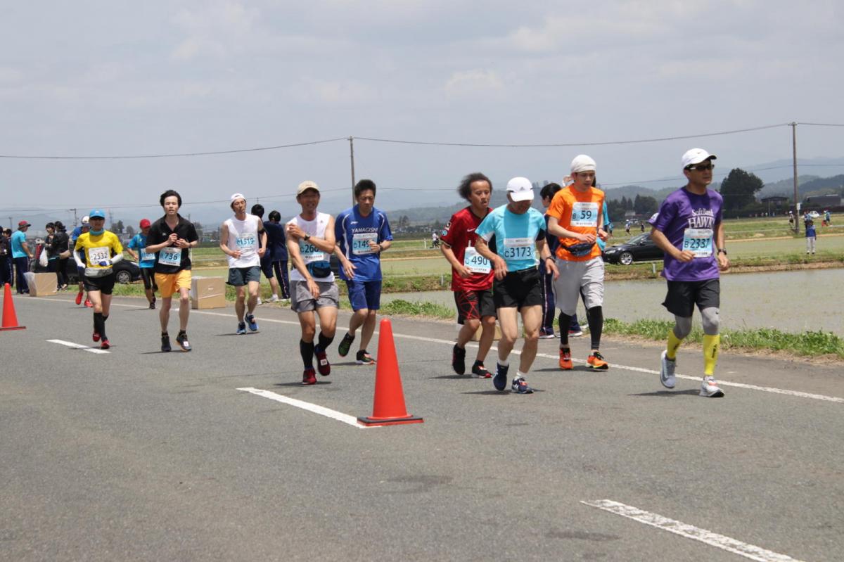 いわて奥州きらめきマラソン2019その3 給水(2)(15)・10km折返し編 2019/05/19