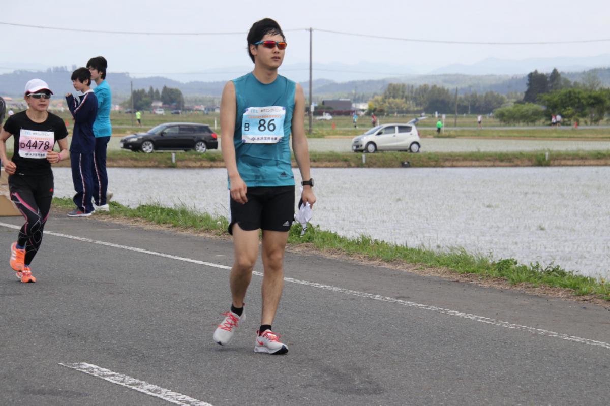 いわて奥州きらめきマラソン2019その3 給水(2)(15)・10km折返し編 2019/05/19