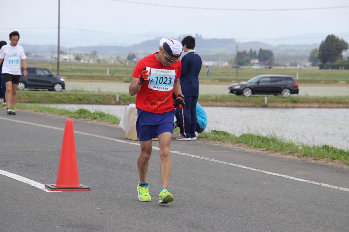 いわて奥州きらめきマラソン2019その3 給水(2)(15)・10km折返し編 2019/05/19