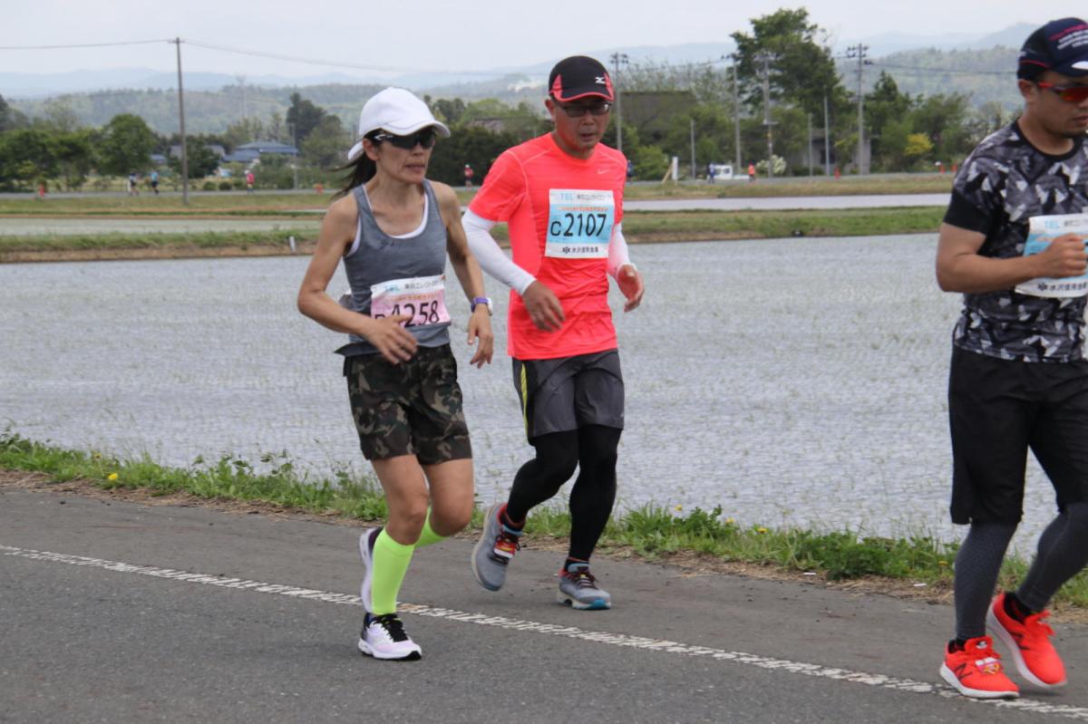 いわて奥州きらめきマラソン2019その3 給水(2)(15)・10km折返し編 2019/05/19