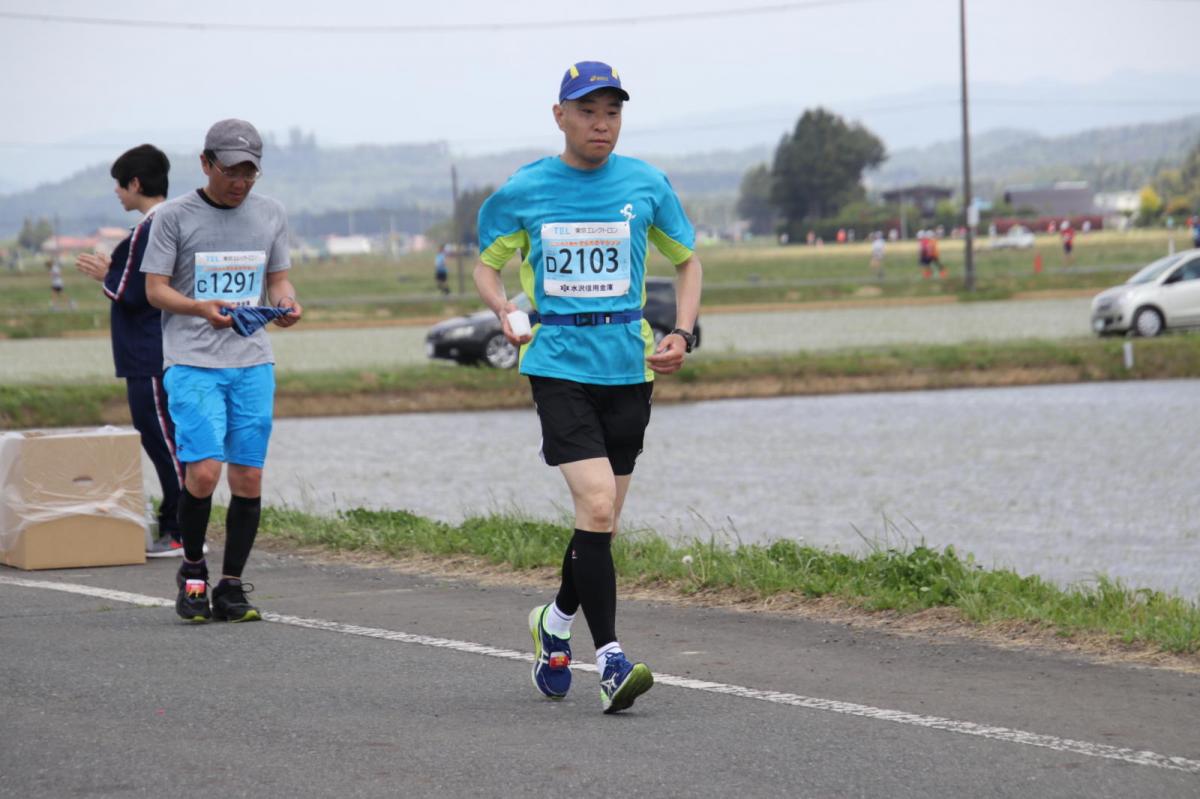 いわて奥州きらめきマラソン2019その3 給水(2)(15)・10km折返し編 2019/05/19
