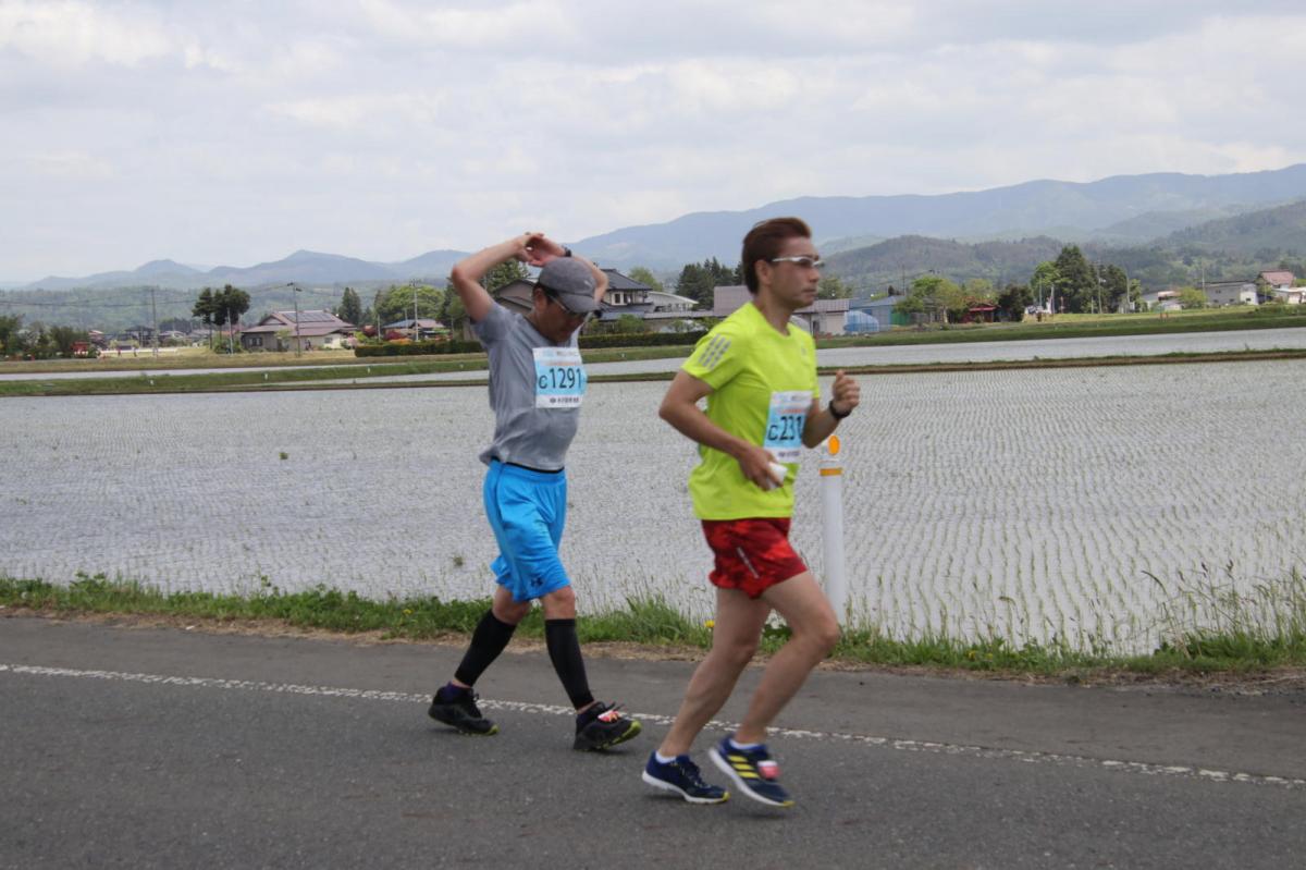 いわて奥州きらめきマラソン2019その3 給水(2)(15)・10km折返し編 2019/05/19