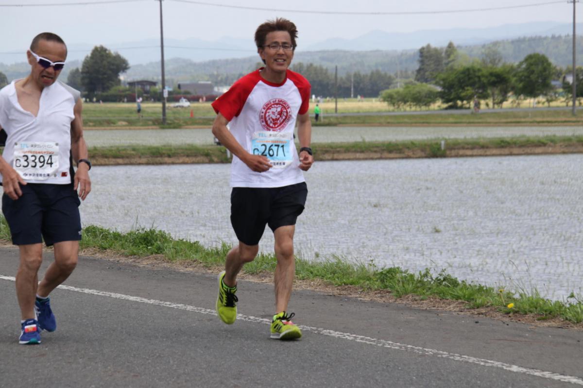 いわて奥州きらめきマラソン2019その3 給水(2)(15)・10km折返し編 2019/05/19