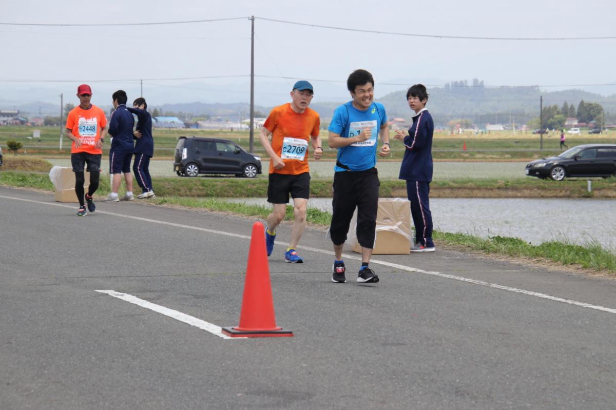 いわて奥州きらめきマラソン2019その3 給水(2)(15)・10km折返し編 2019/05/19