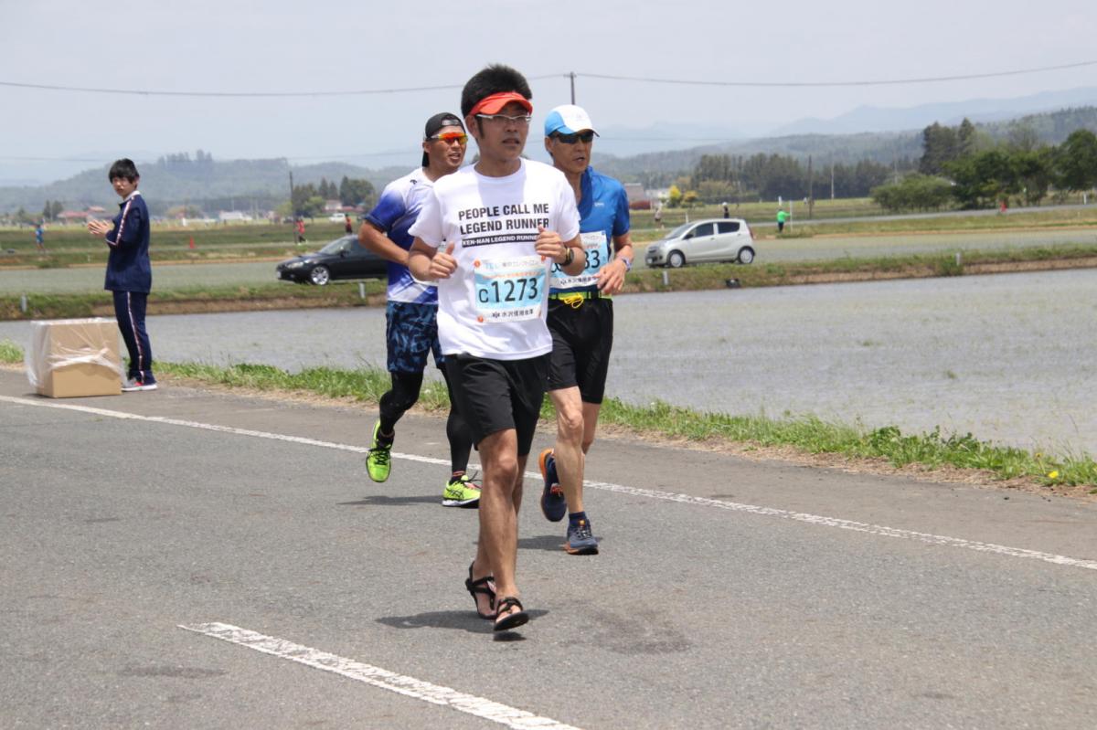 いわて奥州きらめきマラソン2019その3 給水(2)(15)・10km折返し編 2019/05/19