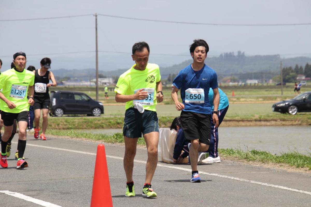 いわて奥州きらめきマラソン2019その3 給水(2)(15)・10km折返し編 2019/05/19