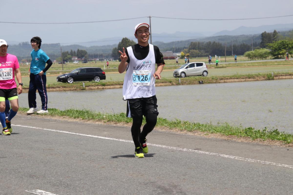 いわて奥州きらめきマラソン2019その3 給水(2)(15)・10km折返し編 2019/05/19