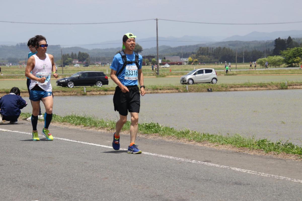 いわて奥州きらめきマラソン2019その3 給水(2)(15)・10km折返し編 2019/05/19