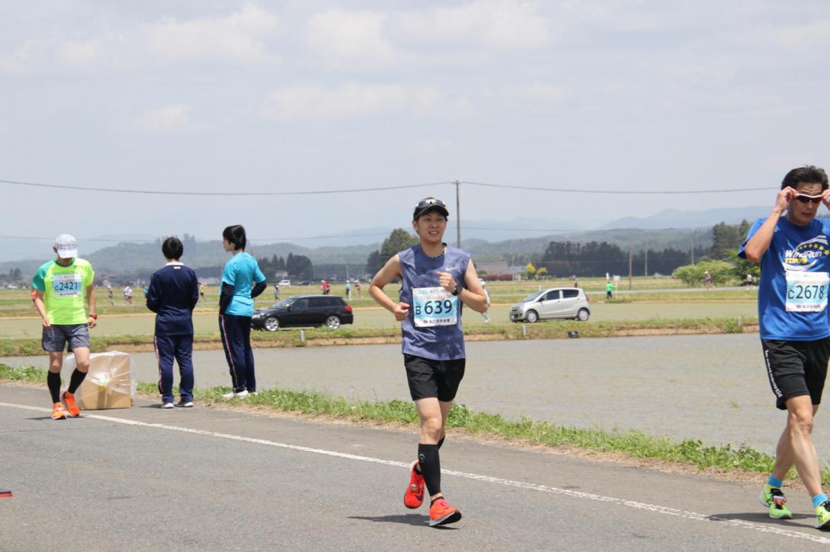 いわて奥州きらめきマラソン2019その3 給水(2)(15)・10km折返し編 2019/05/19