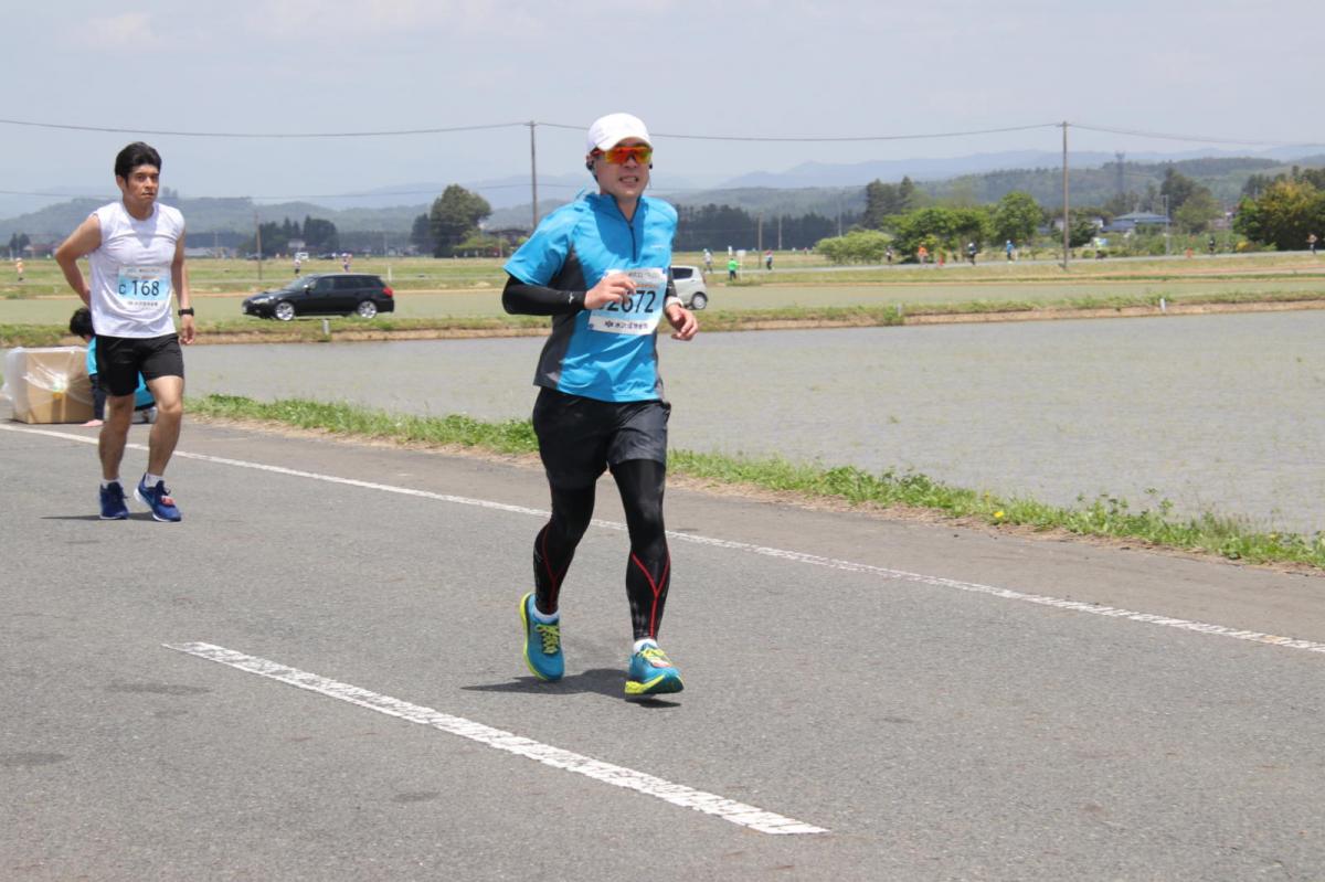 いわて奥州きらめきマラソン2019その3 給水(2)(15)・10km折返し編 2019/05/19