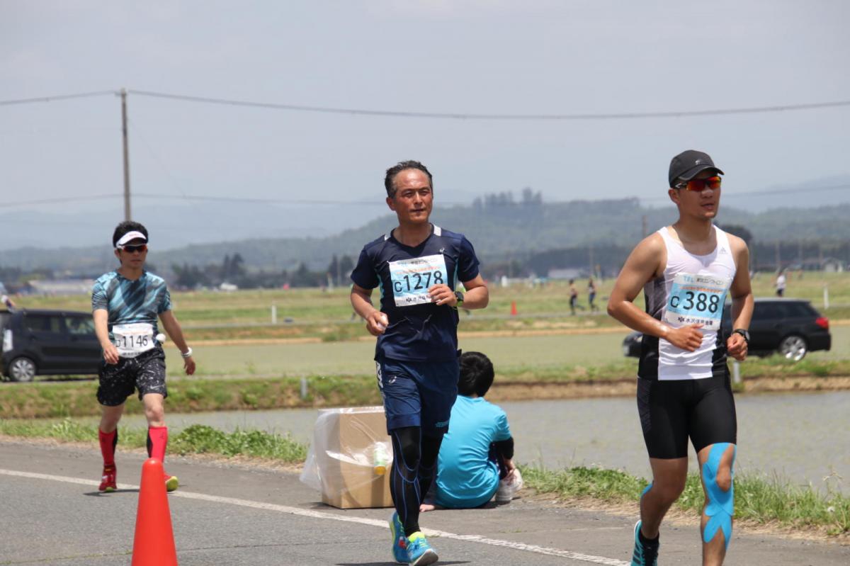 いわて奥州きらめきマラソン2019その3 給水(2)(15)・10km折返し編 2019/05/19