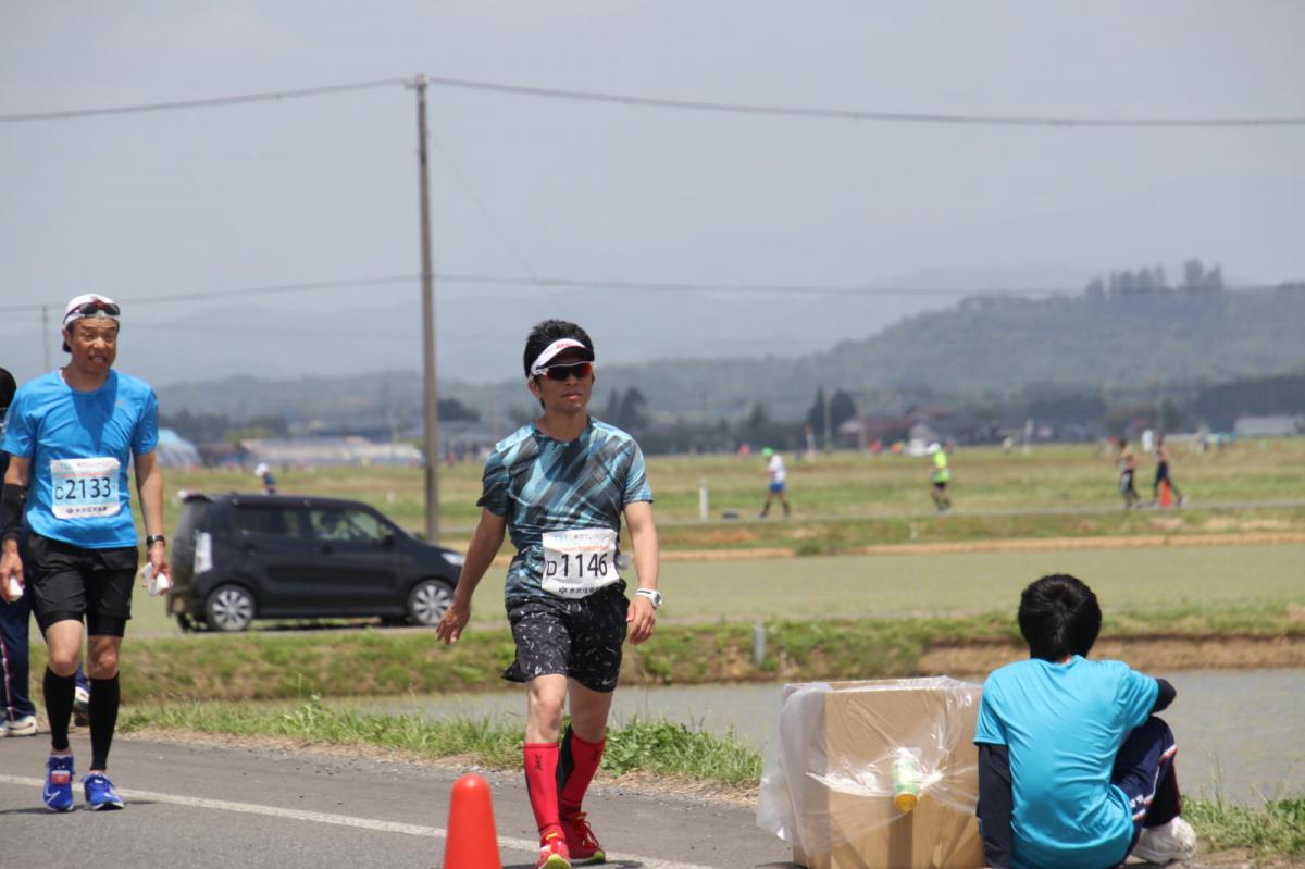 いわて奥州きらめきマラソン2019その3 給水(2)(15)・10km折返し編 2019/05/19