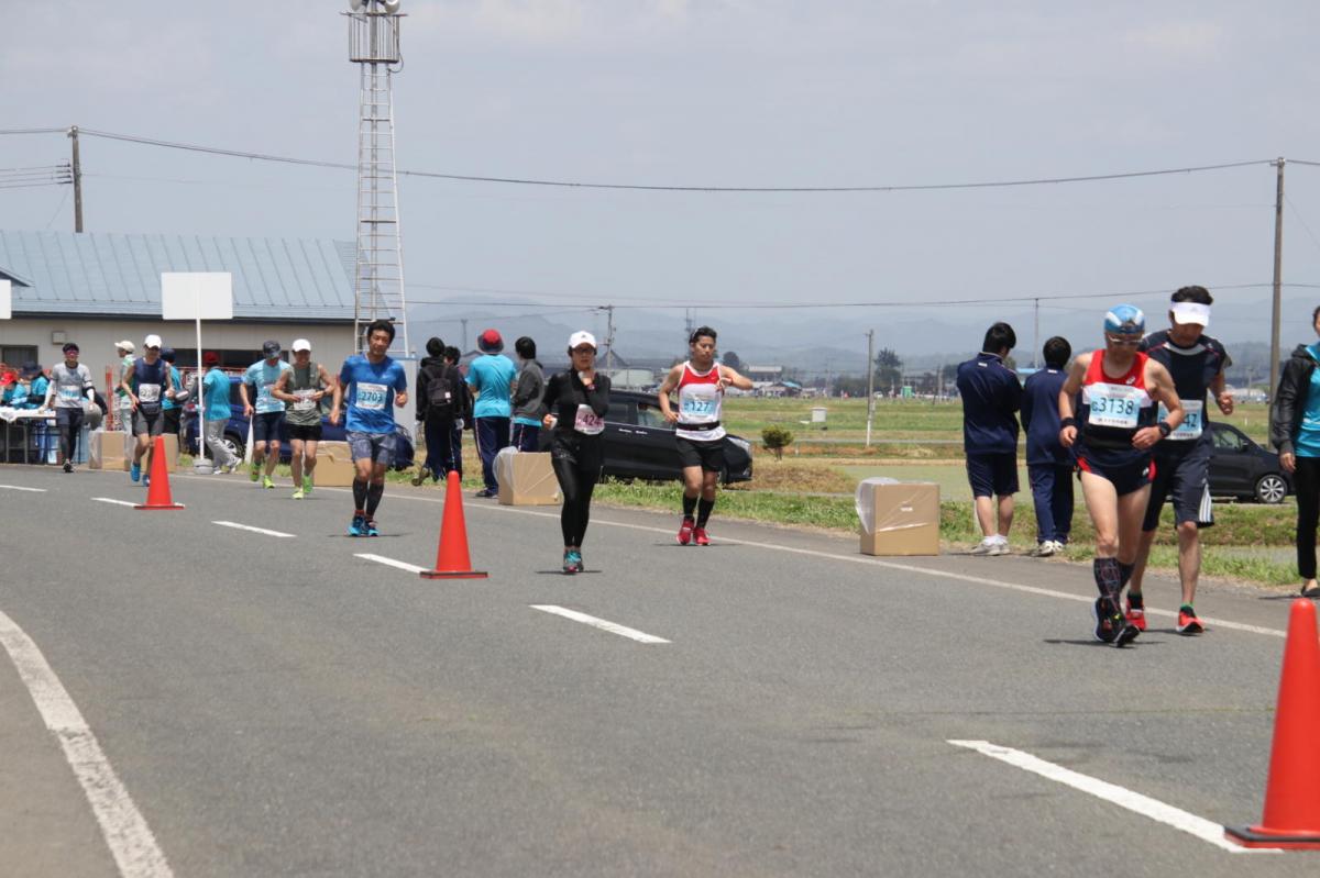 いわて奥州きらめきマラソン2019その3 給水(2)(15)・10km折返し編 2019/05/19