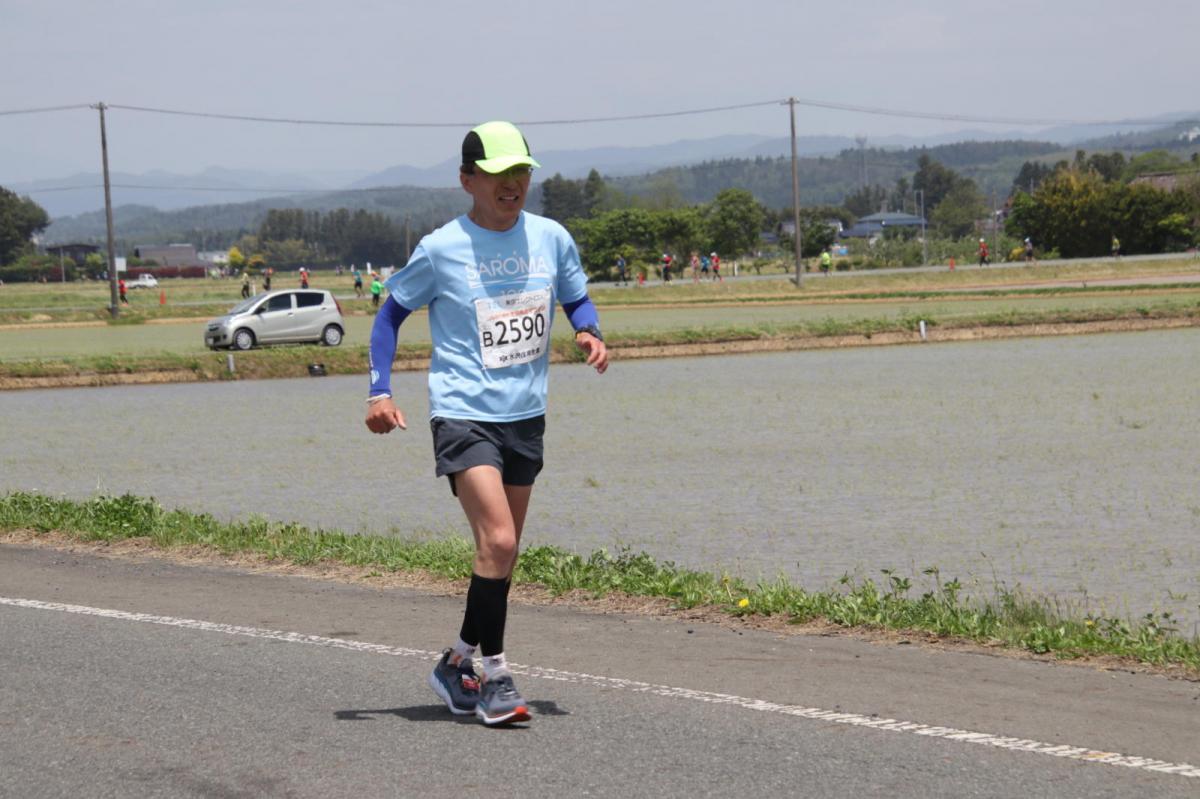 いわて奥州きらめきマラソン2019その3 給水(2)(15)・10km折返し編 2019/05/19
