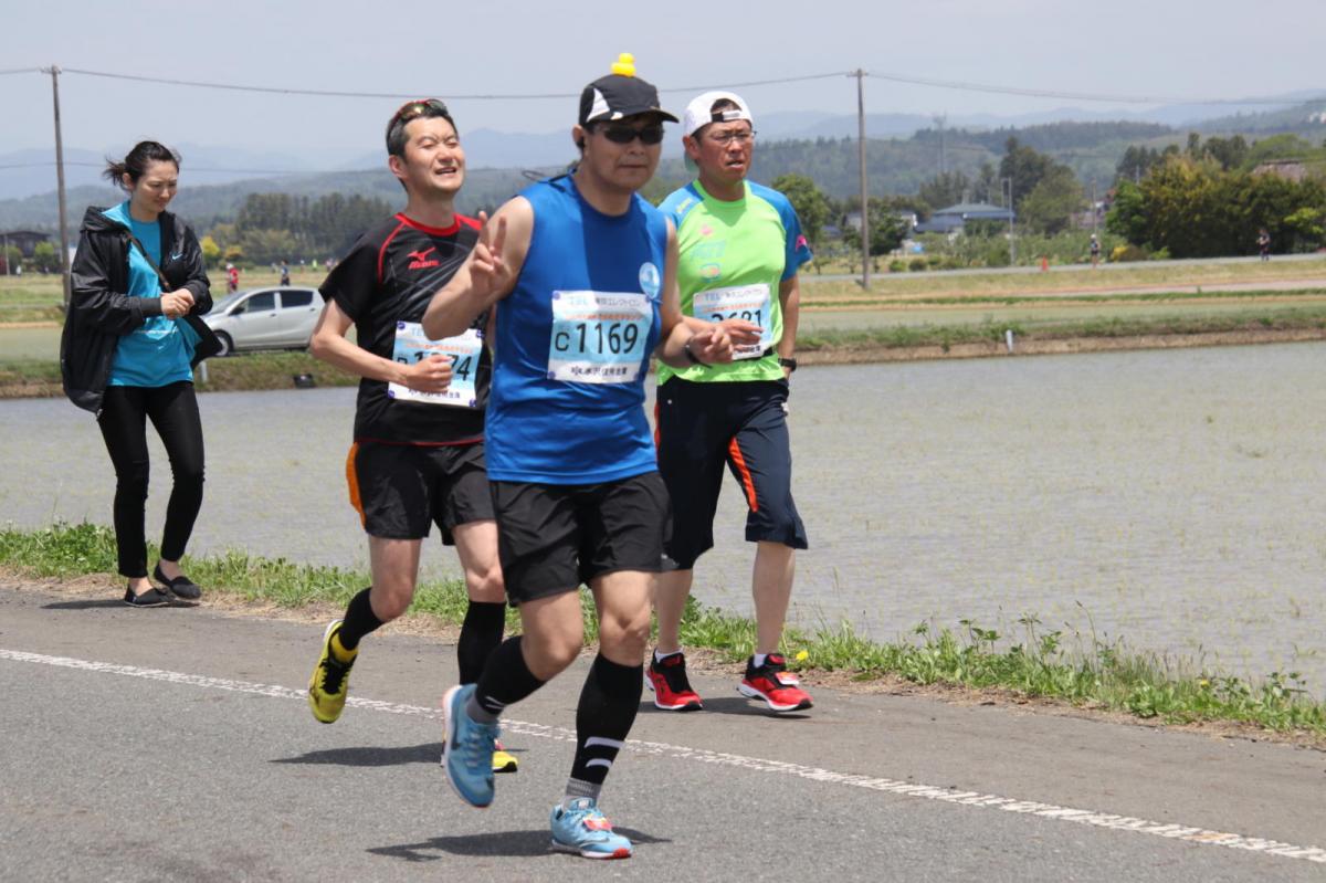 いわて奥州きらめきマラソン2019その3 給水(2)(15)・10km折返し編 2019/05/19