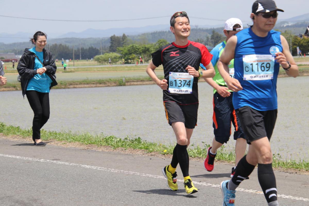 いわて奥州きらめきマラソン2019その3 給水(2)(15)・10km折返し編 2019/05/19