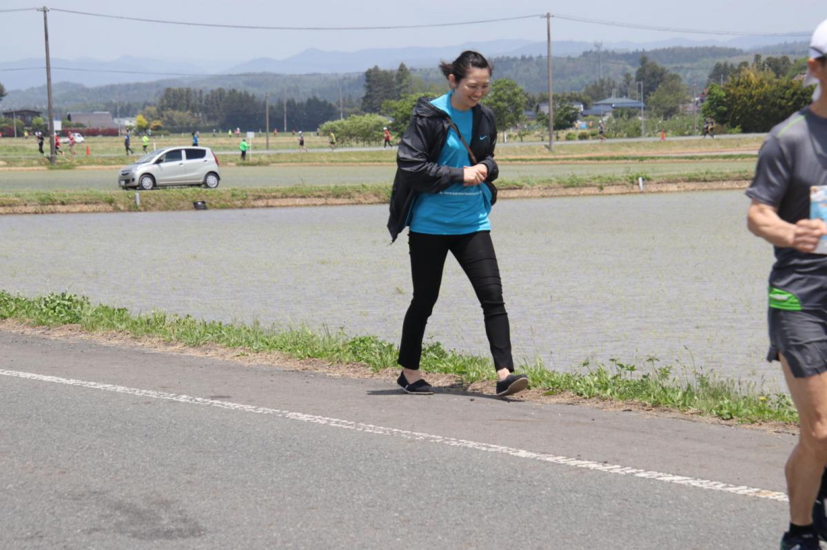 いわて奥州きらめきマラソン2019その3 給水(2)(15)・10km折返し編 2019/05/19