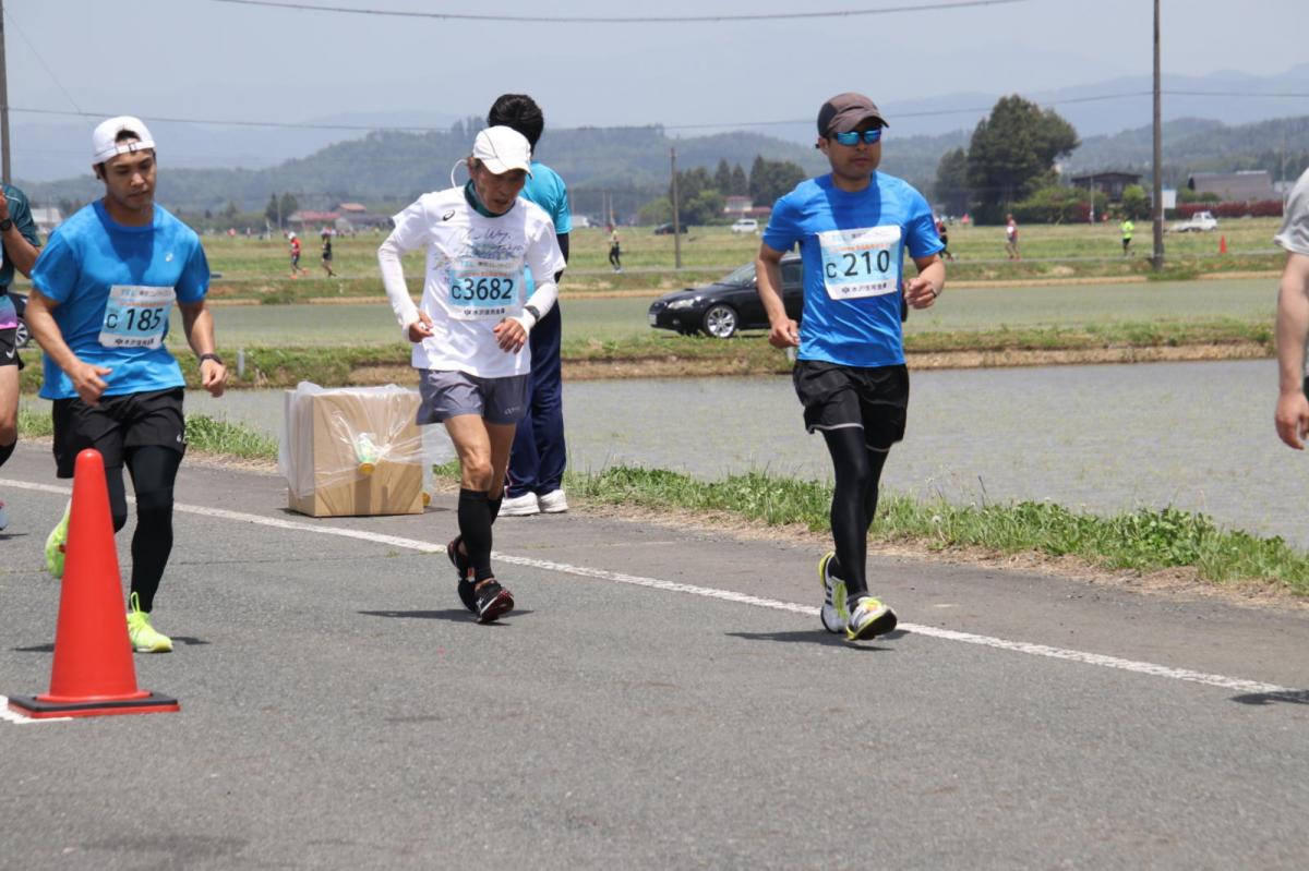いわて奥州きらめきマラソン2019その3 給水(2)(15)・10km折返し編 2019/05/19