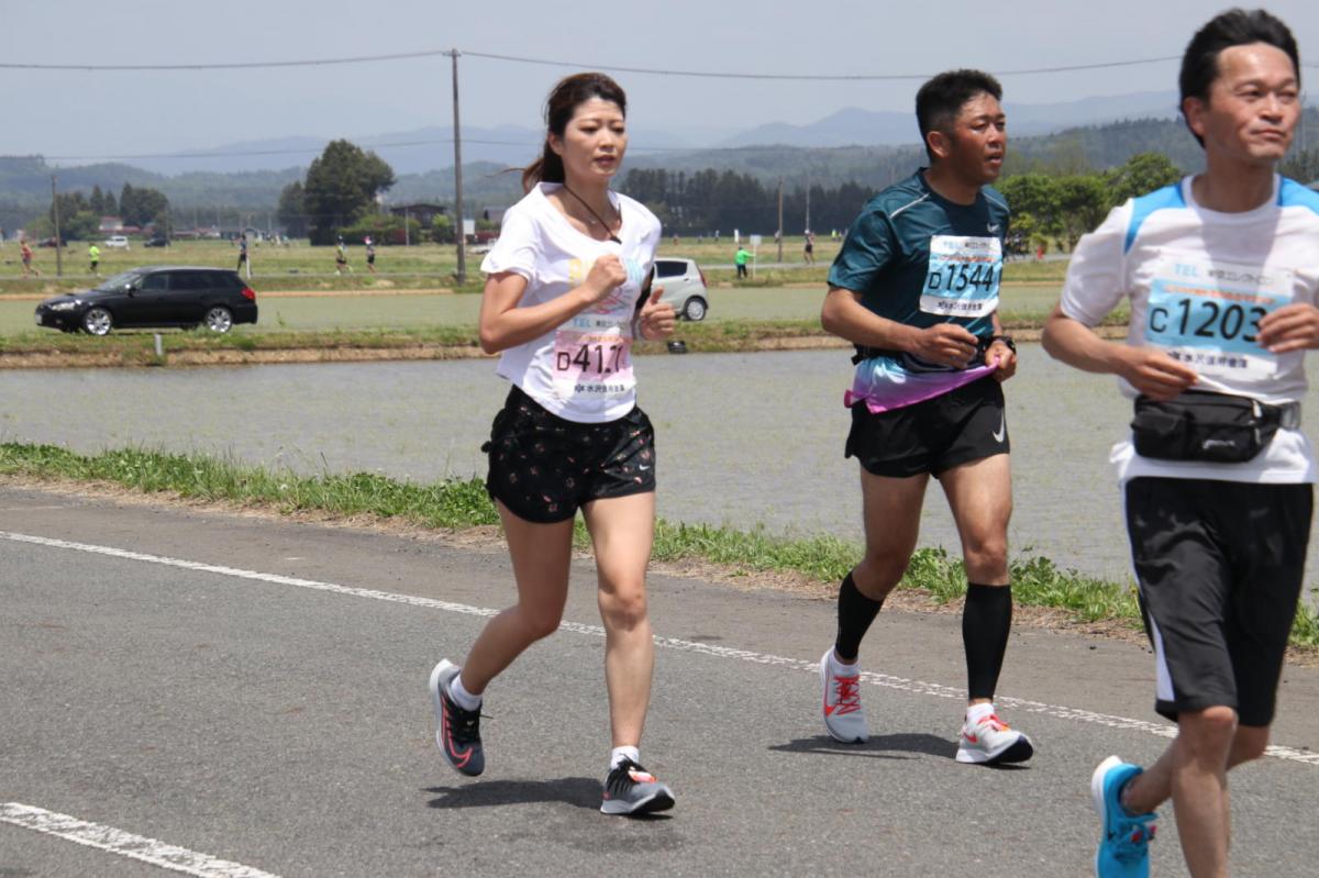 いわて奥州きらめきマラソン2019その3 給水(2)(15)・10km折返し編 2019/05/19