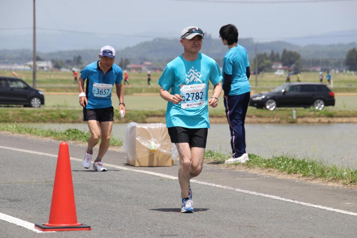 いわて奥州きらめきマラソン2019その3 給水(2)(15)・10km折返し編 2019/05/19