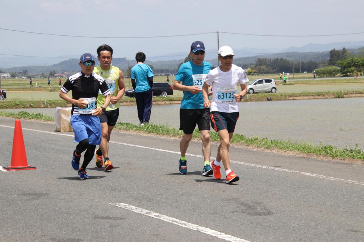 いわて奥州きらめきマラソン2019その3 給水(2)(15)・10km折返し編 2019/05/19