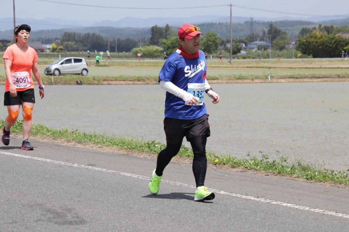 いわて奥州きらめきマラソン2019その3 給水(2)(15)・10km折返し編 2019/05/19