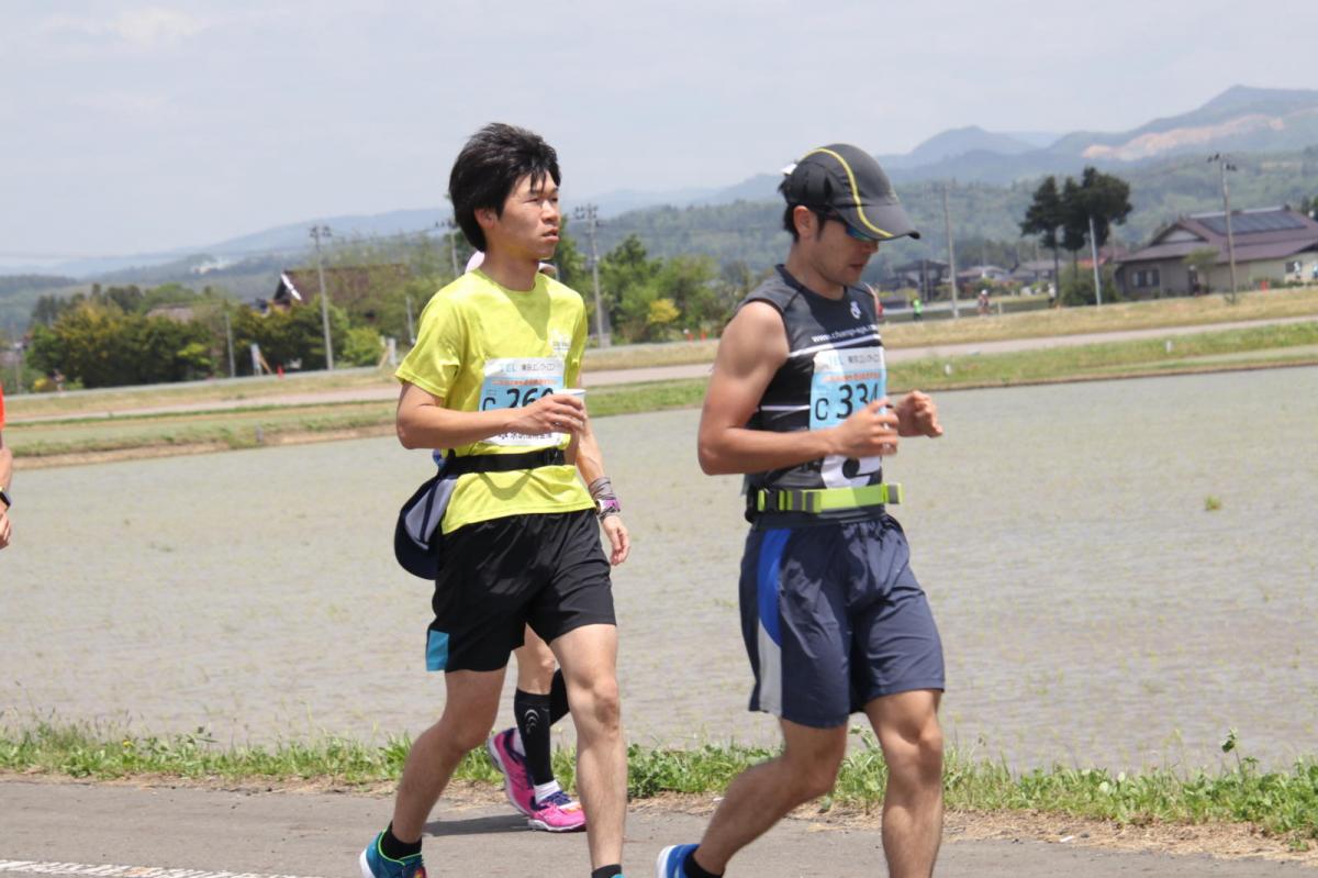 いわて奥州きらめきマラソン2019その3 給水(2)(15)・10km折返し編 2019/05/19