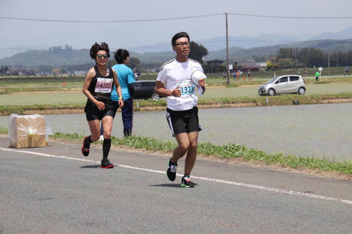 いわて奥州きらめきマラソン2019その3 給水(2)(15)・10km折返し編 2019/05/19