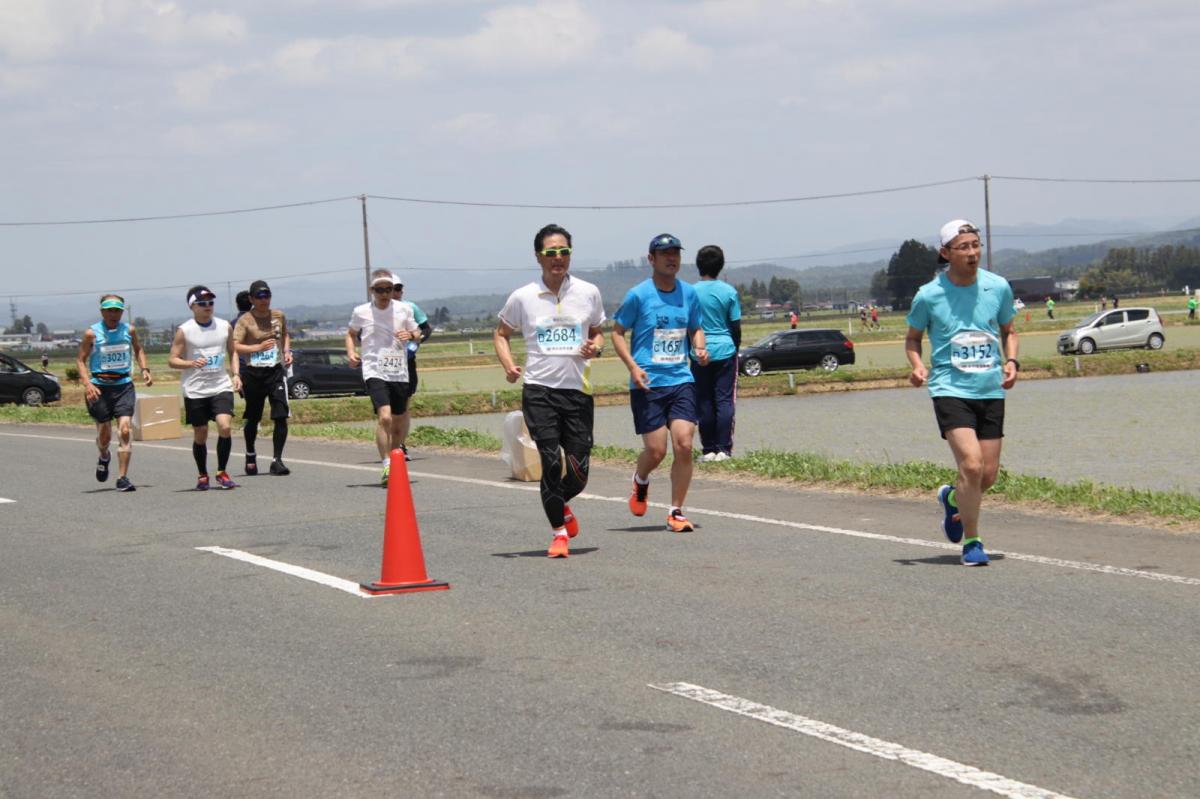 いわて奥州きらめきマラソン2019その3 給水(2)(15)・10km折返し編 2019/05/19