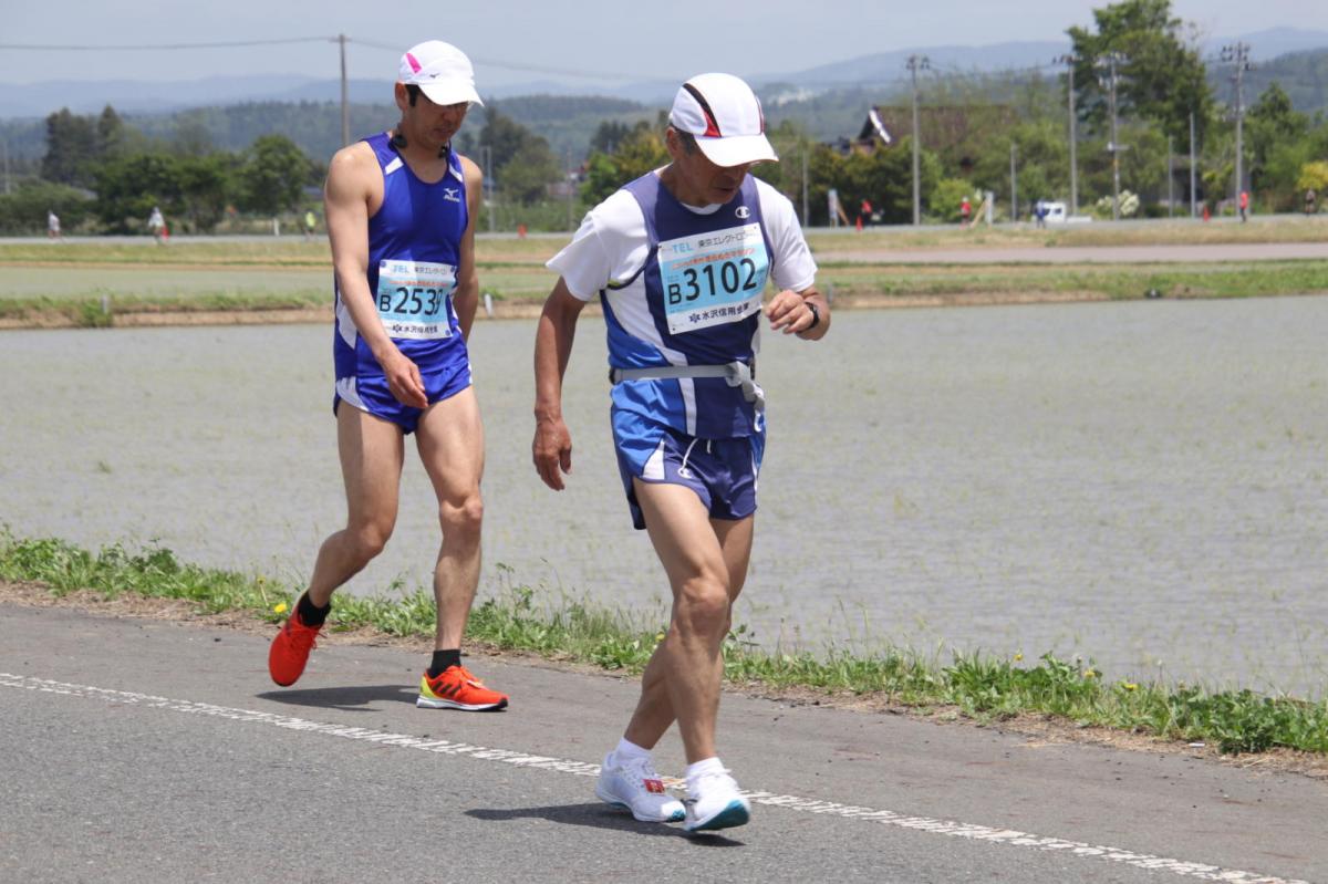 いわて奥州きらめきマラソン2019その3 給水(2)(15)・10km折返し編 2019/05/19