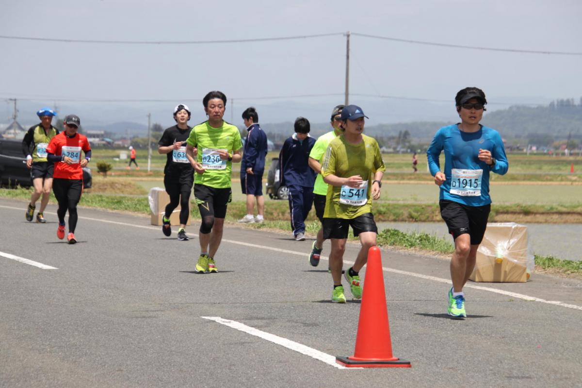 いわて奥州きらめきマラソン2019その3 給水(2)(15)・10km折返し編 2019/05/19