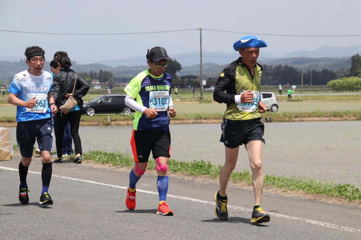 いわて奥州きらめきマラソン2019その3 給水(2)(15)・10km折返し編 2019/05/19