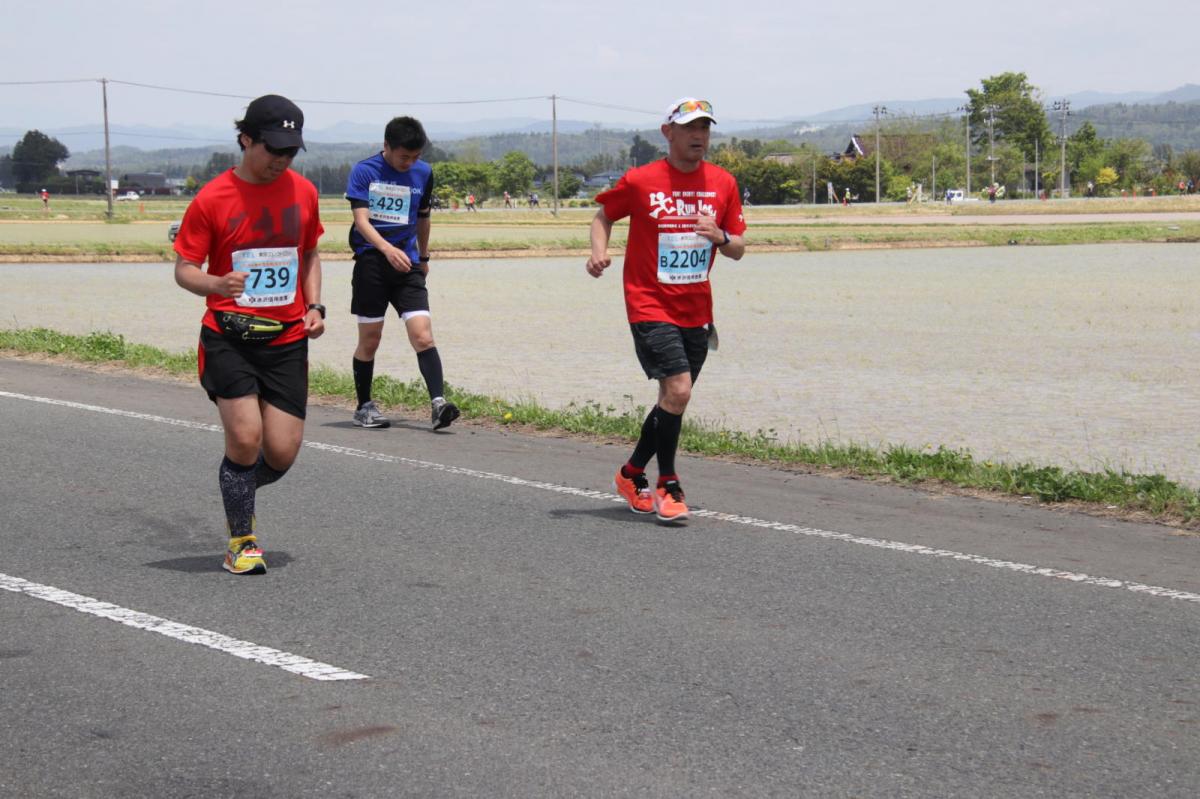 いわて奥州きらめきマラソン2019その3 給水(2)(15)・10km折返し編 2019/05/19