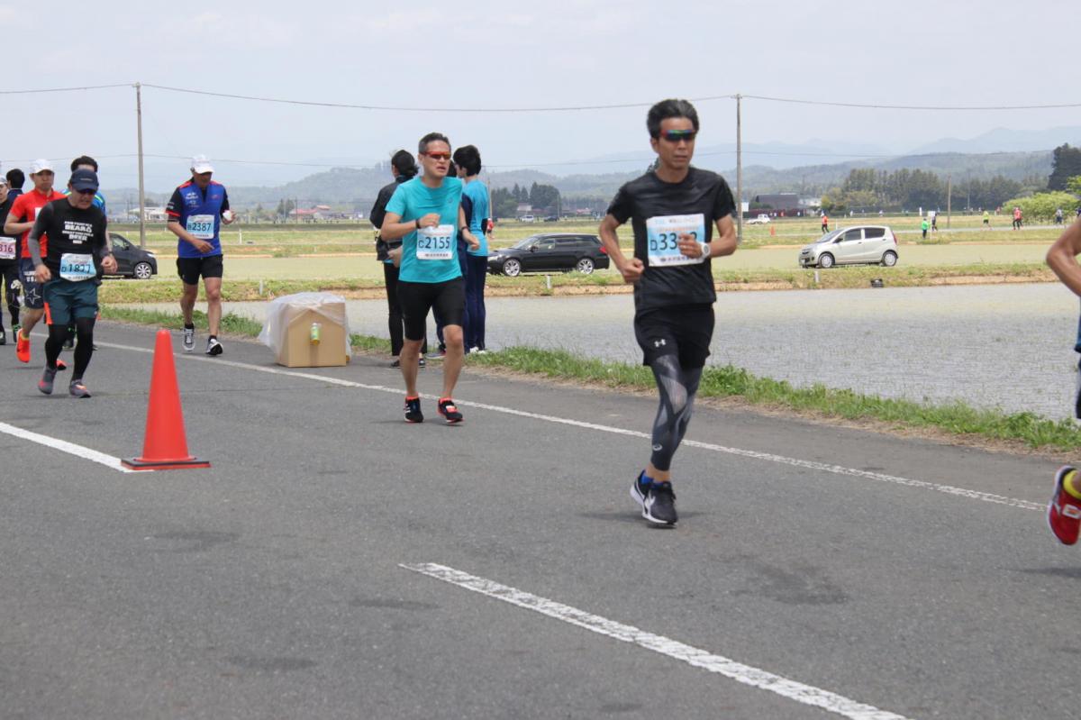 いわて奥州きらめきマラソン2019その3 給水(2)(15)・10km折返し編 2019/05/19