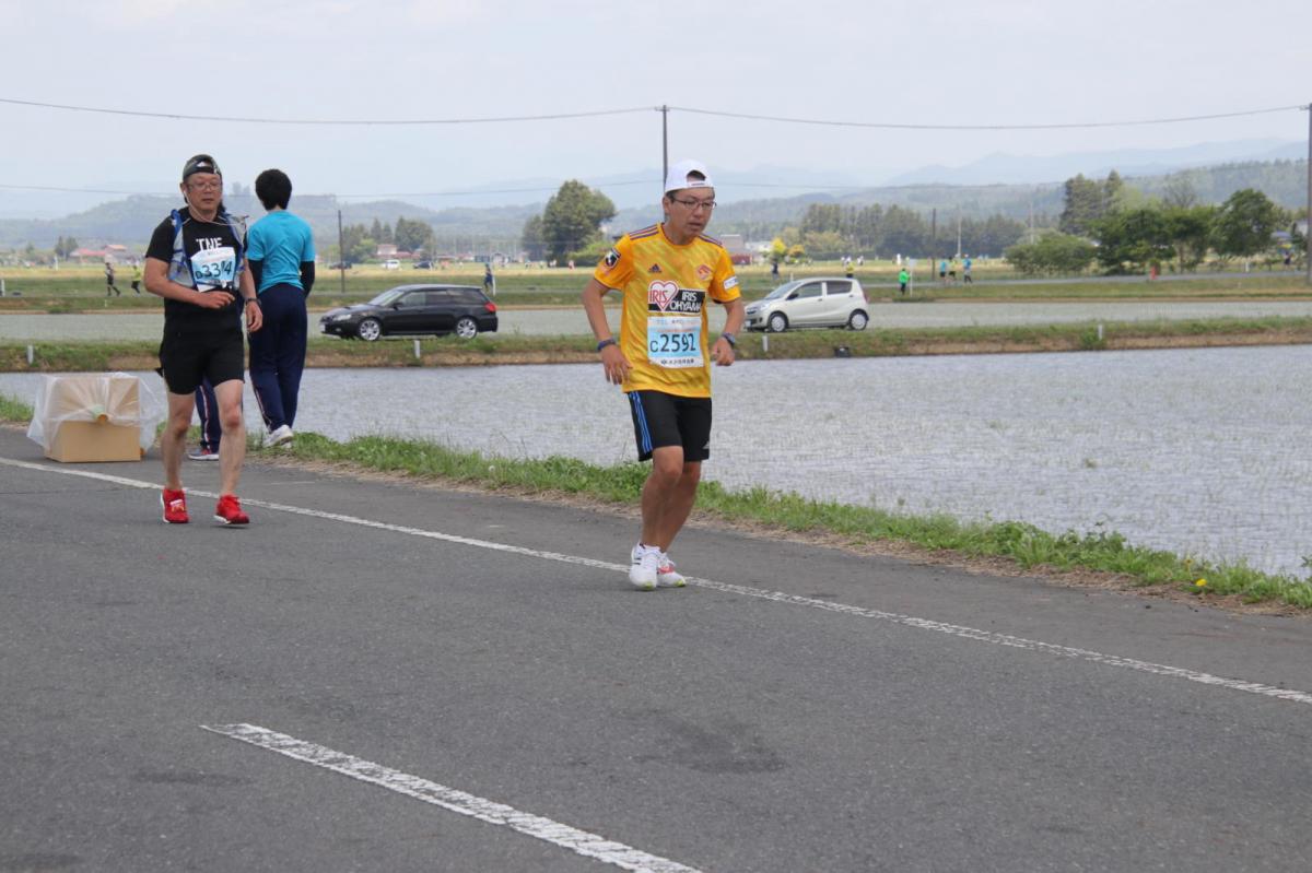 いわて奥州きらめきマラソン2019その3 給水(2)(15)・10km折返し編 2019/05/19