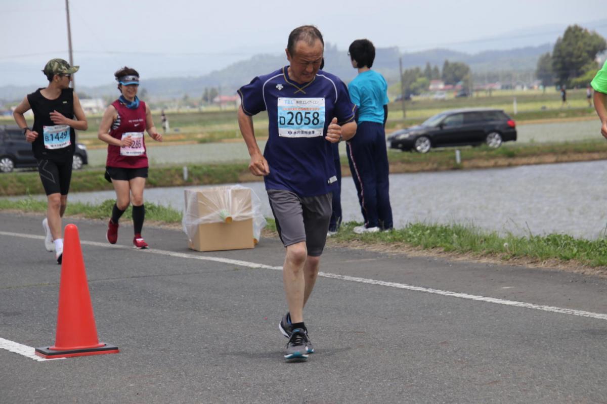 いわて奥州きらめきマラソン2019その3 給水(2)(15)・10km折返し編 2019/05/19