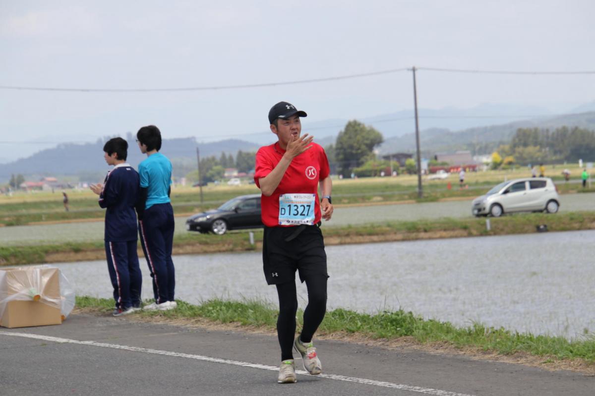 いわて奥州きらめきマラソン2019その3 給水(2)(15)・10km折返し編 2019/05/19