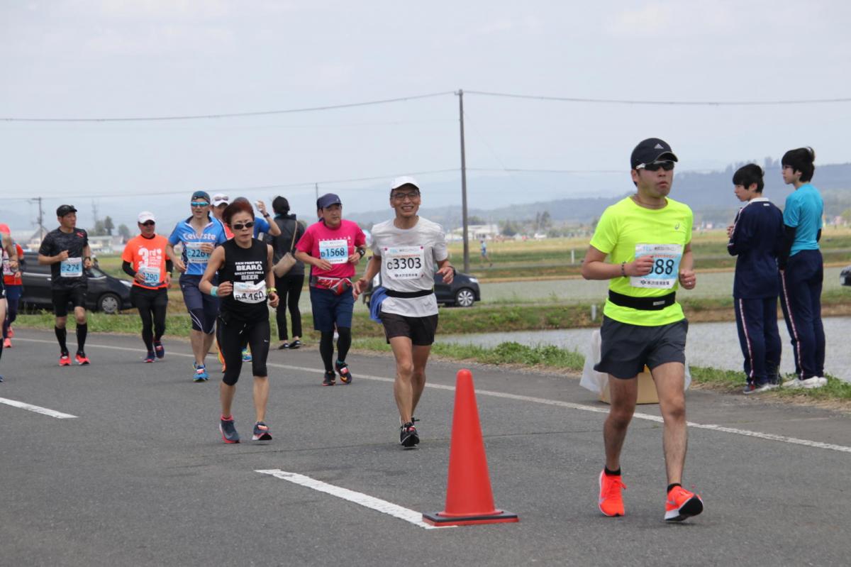 いわて奥州きらめきマラソン2019その3 給水(2)(15)・10km折返し編 2019/05/19