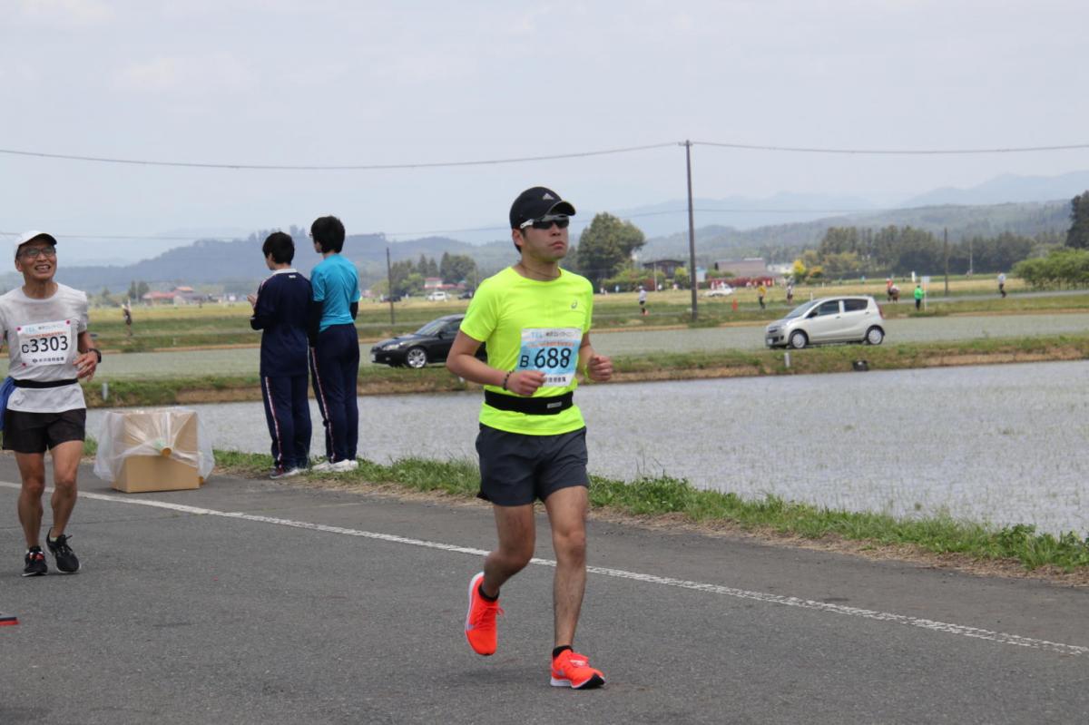 いわて奥州きらめきマラソン2019その3 給水(2)(15)・10km折返し編 2019/05/19