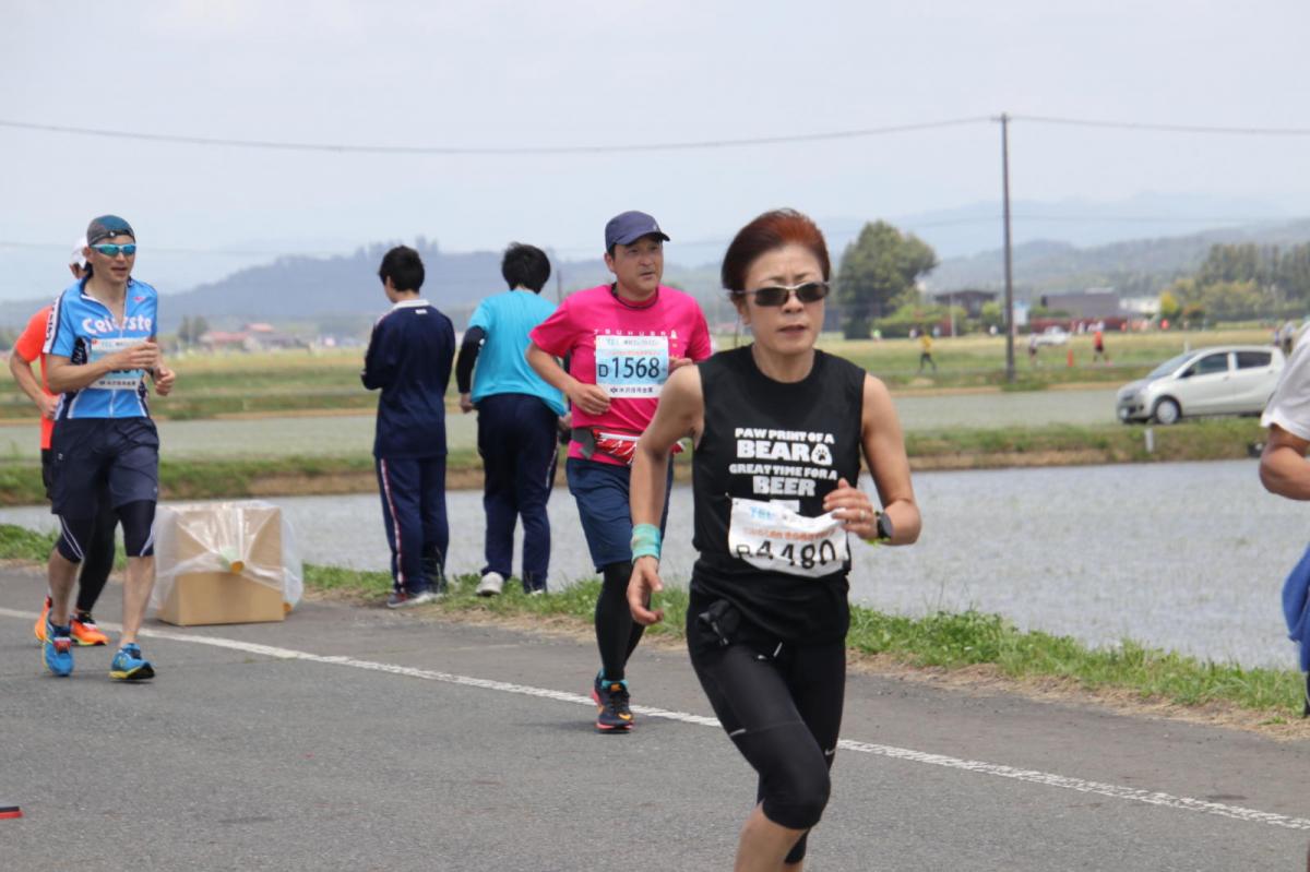 いわて奥州きらめきマラソン2019その3 給水(2)(15)・10km折返し編 2019/05/19