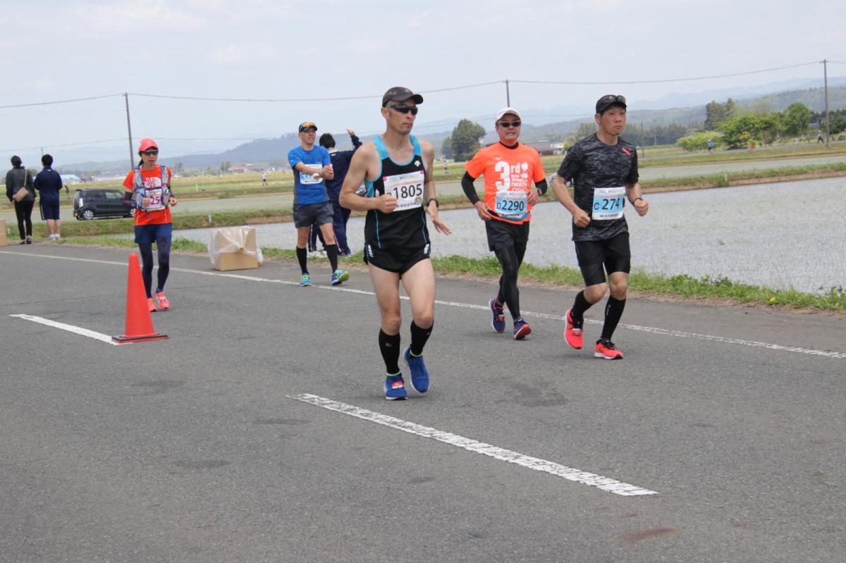 いわて奥州きらめきマラソン2019その3 給水(2)(15)・10km折返し編 2019/05/19