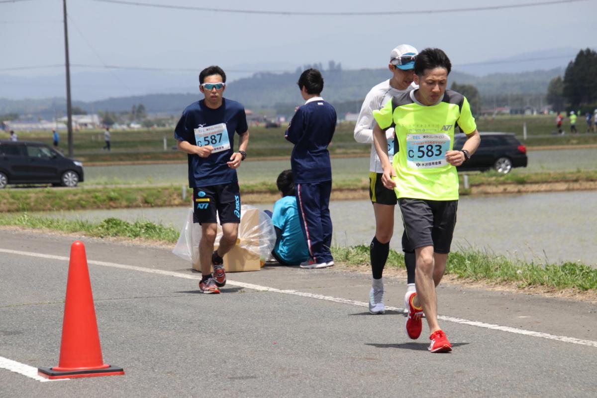 いわて奥州きらめきマラソン2019その3 給水(2)(15)・10km折返し編 2019/05/19